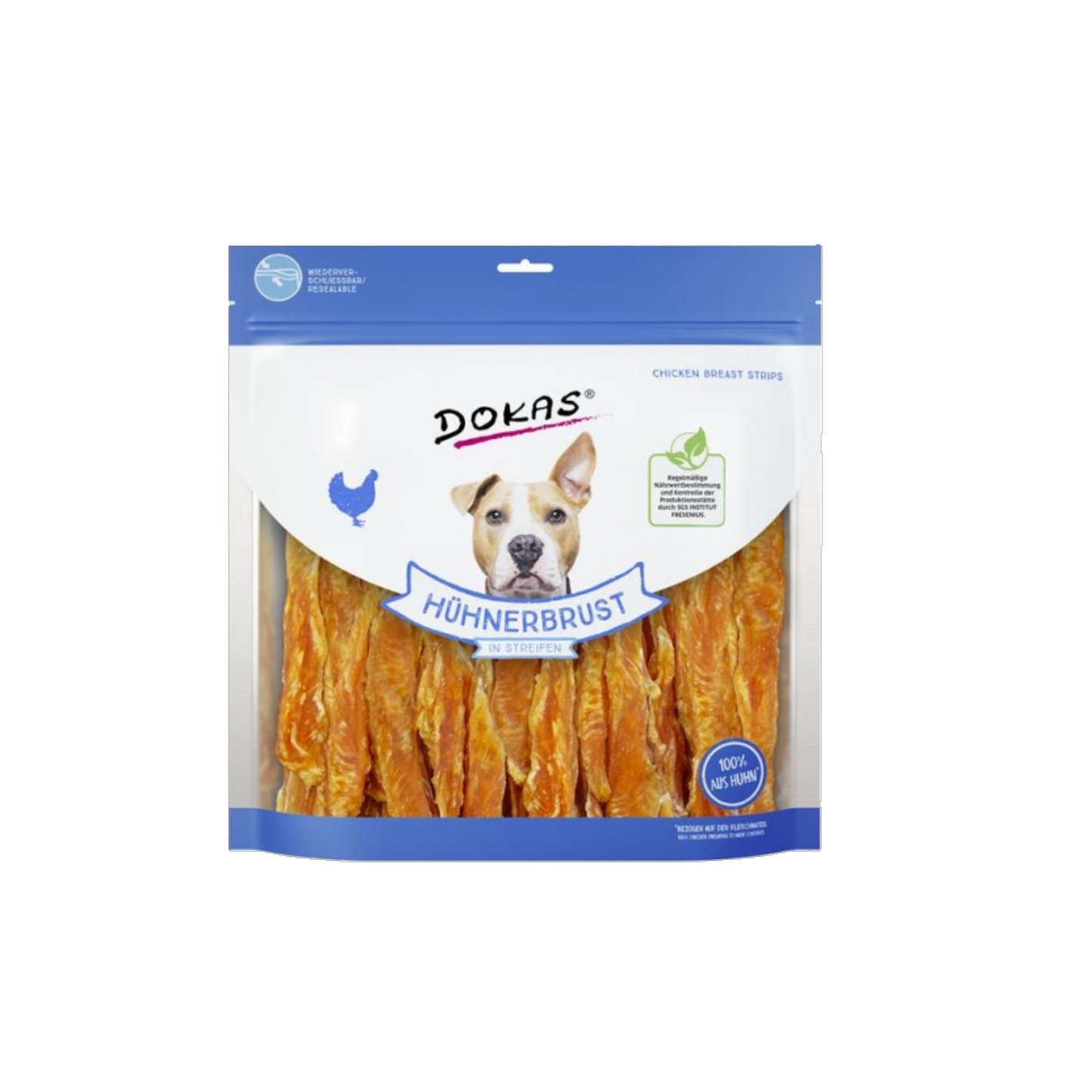 Dokas Hühnerbrustfilet in Streifen – der natürliche Kauspaß im Vorteilspack