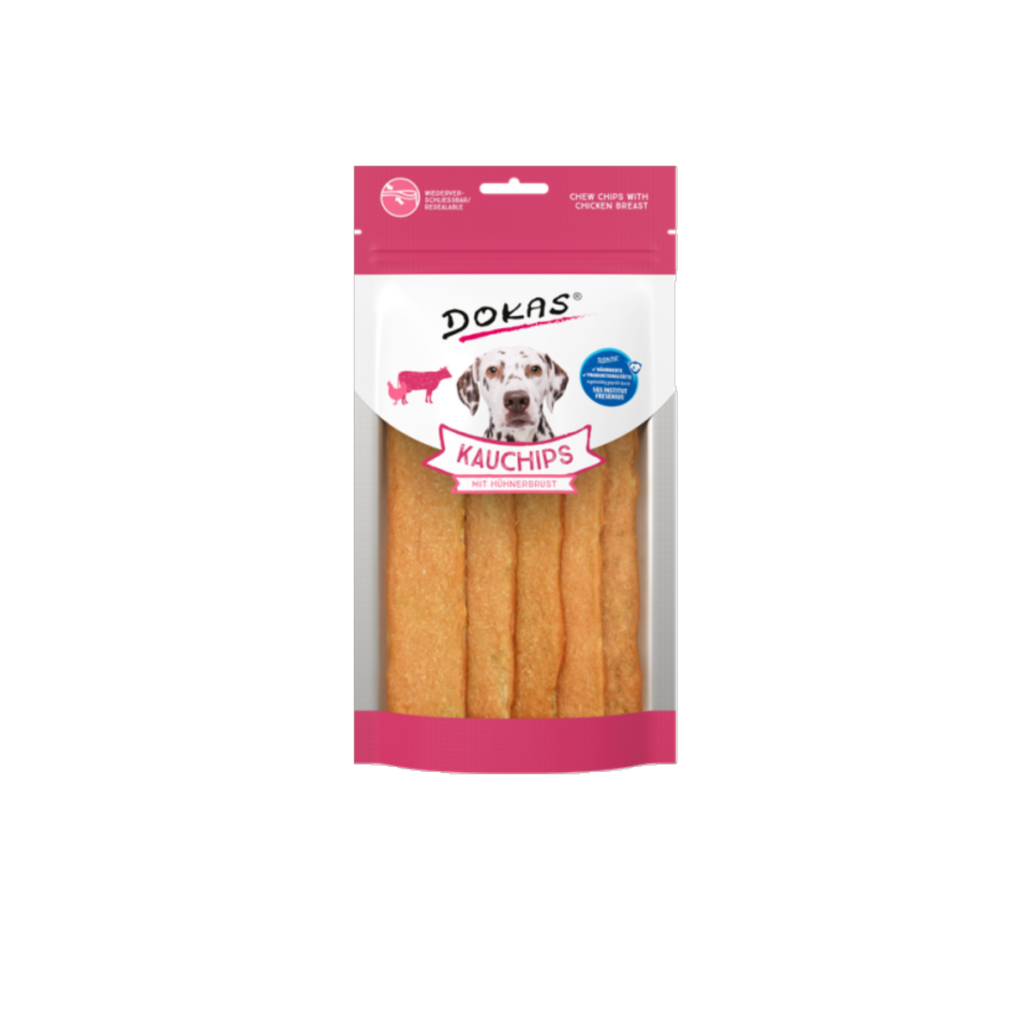 Dokas Kau-Chips mit Hühnerbrust und Kollagen – knackiger Snack für Gelenken & Kaumuskulatur