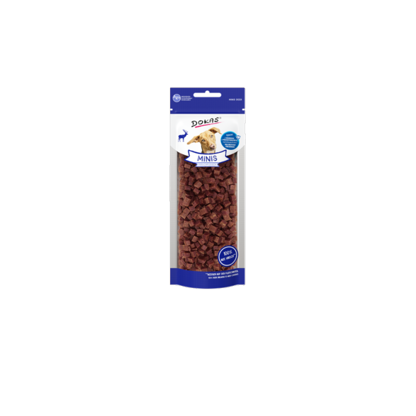 Dokas Minis mit Hirsch – handlicher Trainingssnack