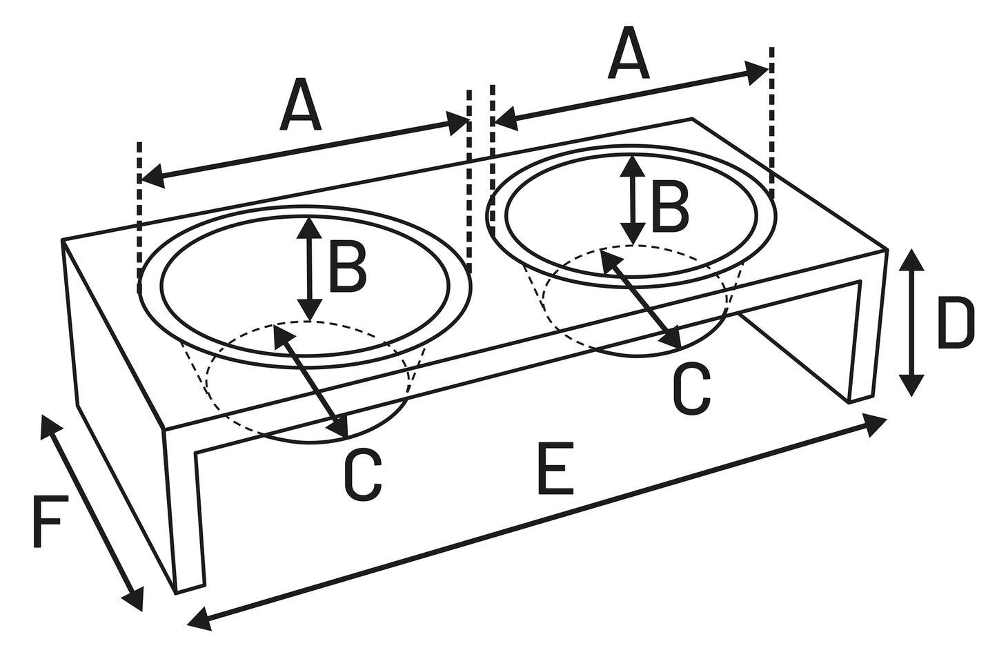 Tommy Fress- und Trinknapf-Set – Stilvolles Dinner für Ihren Vierbeiner