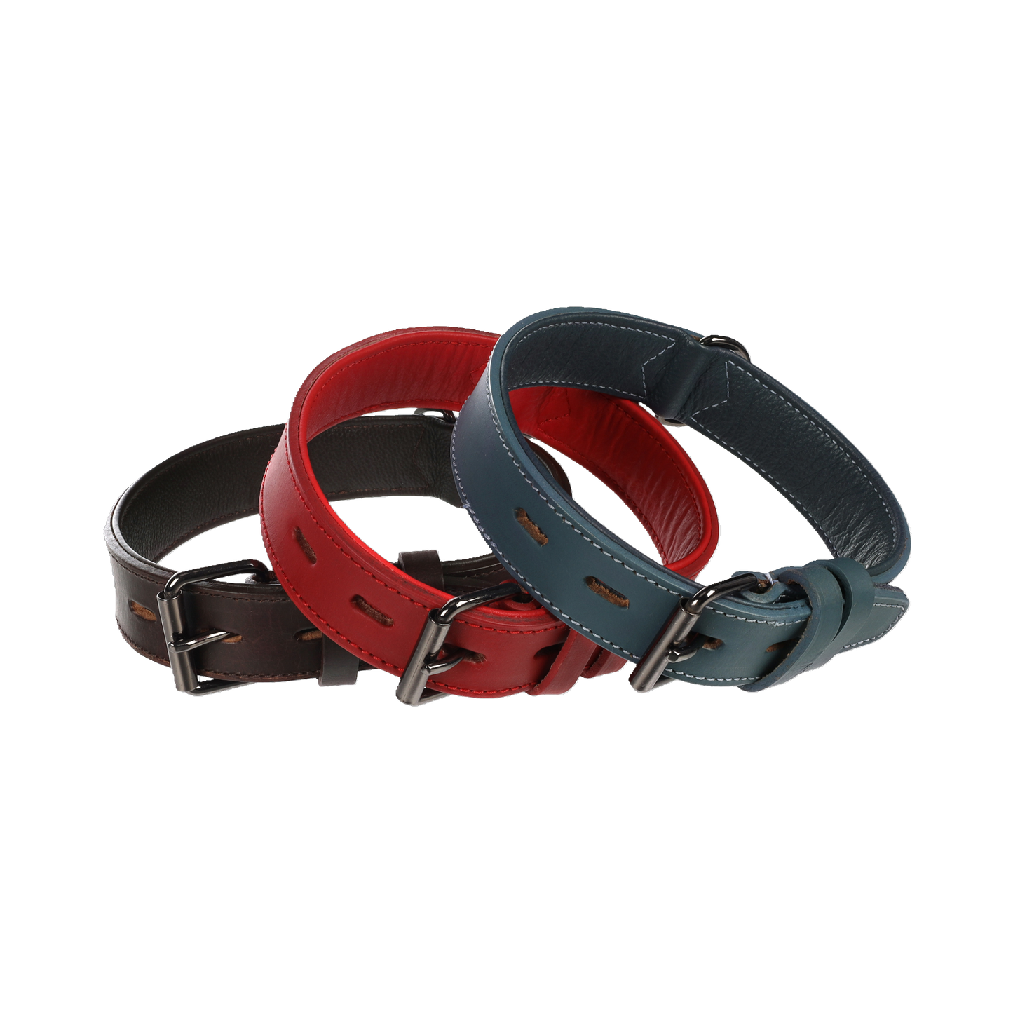 Halsband Denver – Extra Breit, Gepolstert & Stilvoll für maximalen Komfort