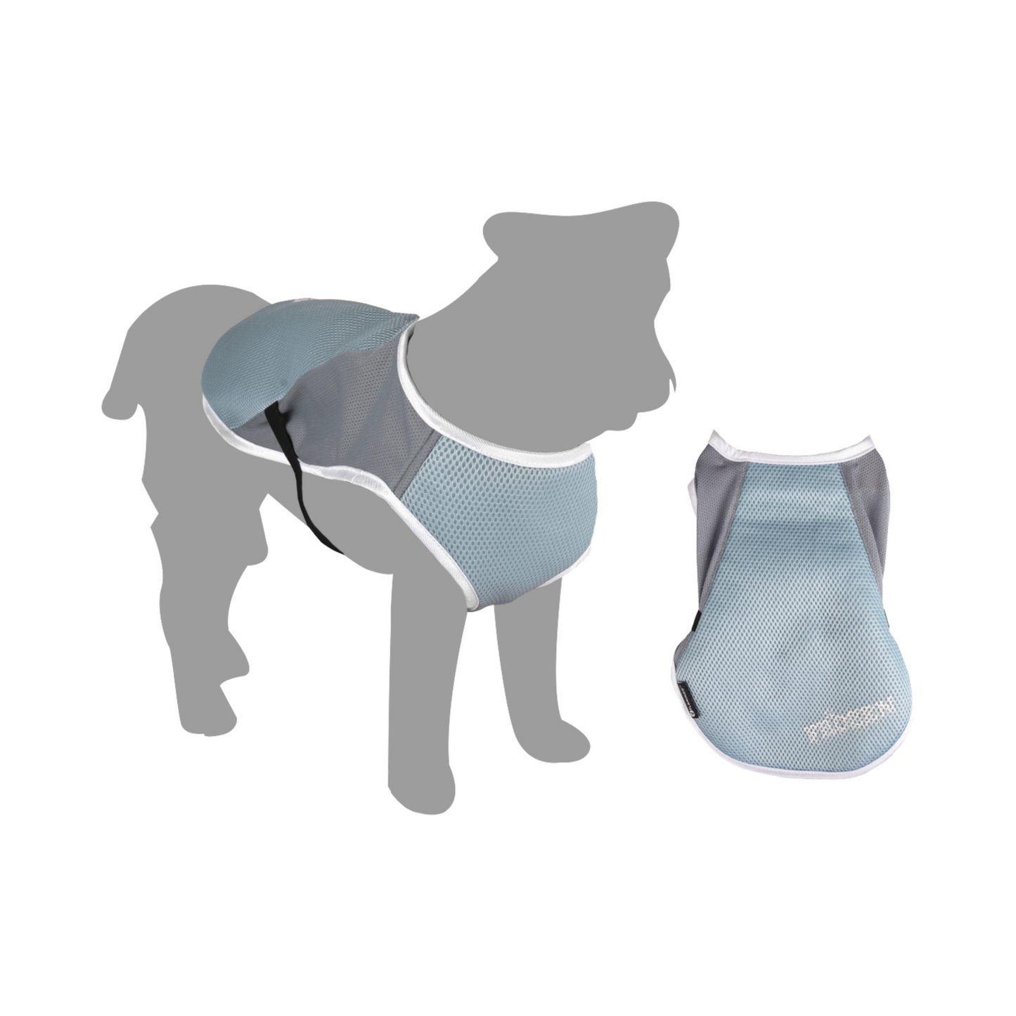 Hundekühlmantel Frozen – Erfrischung für heiße Sommertage!