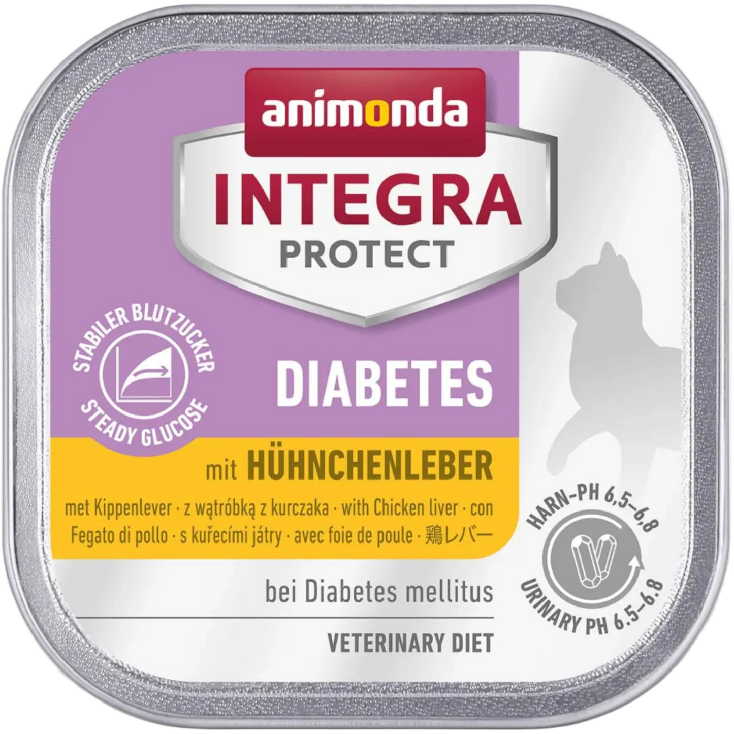 INTEGRA PROTECT Adult Diabetes mit Hühnchenleber Die geschmacksstarke, metabolisch konsequente Ernährungslösung für Katzen mit Diabetes.