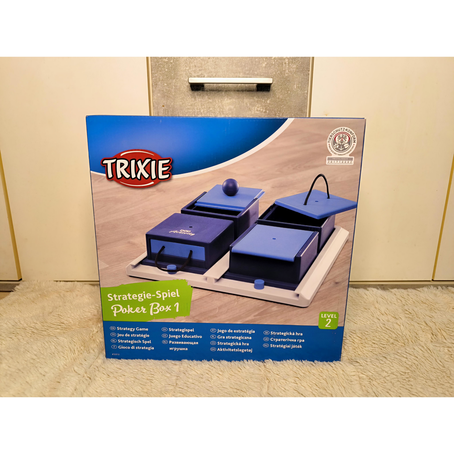 Intelligenzspielzeug Poker Box - Level 1 – Denkspaß mit System