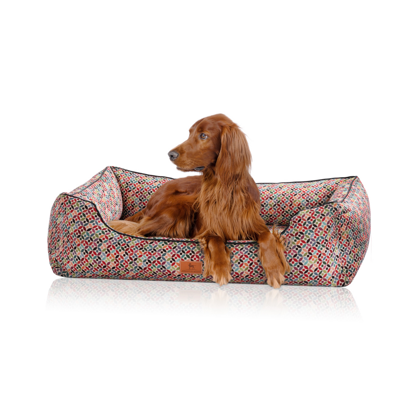 Knuffelwuff Orthopädisches Hundebett Marrakesch – Exotischer Stil trifft auf höchsten Komfort