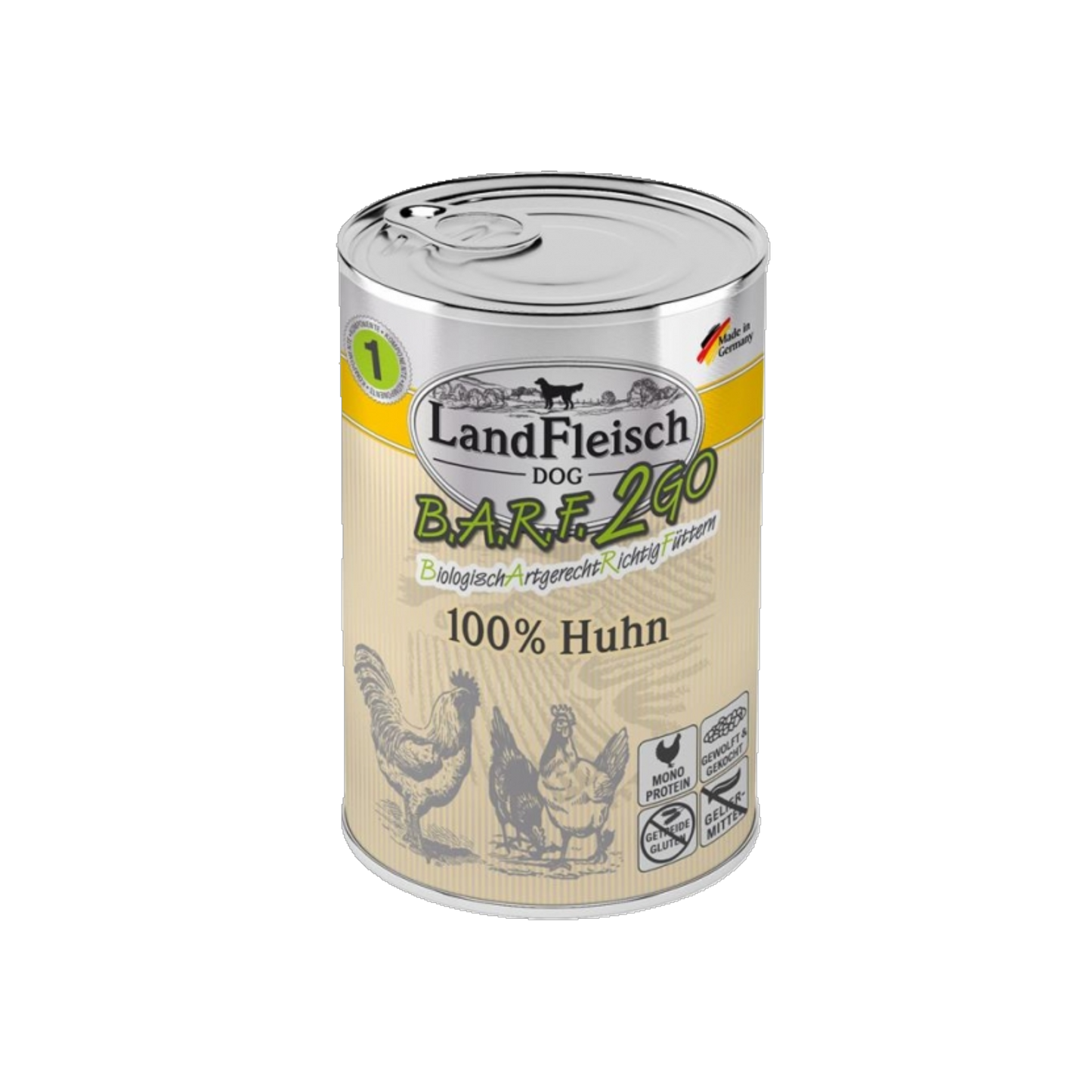LandFleisch B.A.R.F.2GO - 100% vom Huhn