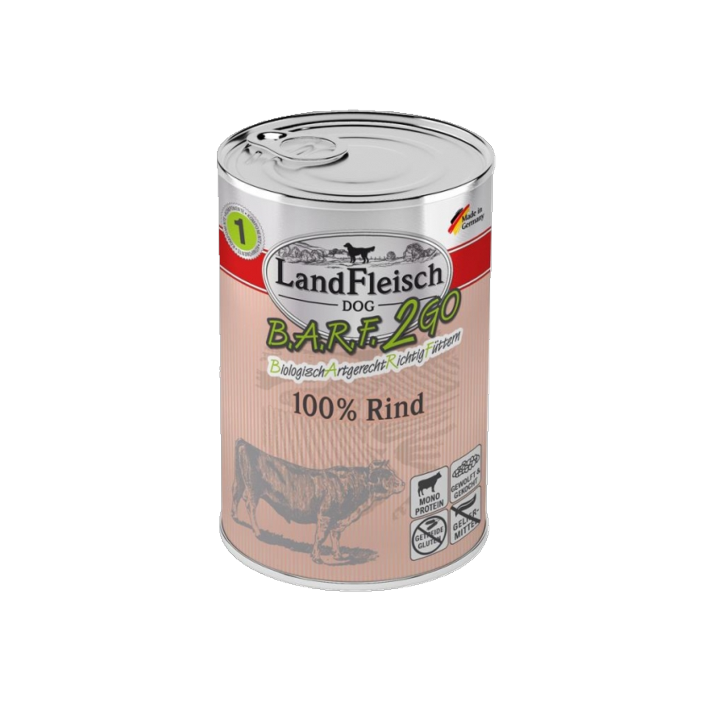 LandFleisch B.A.R.F.2GO - 100% vom Rind