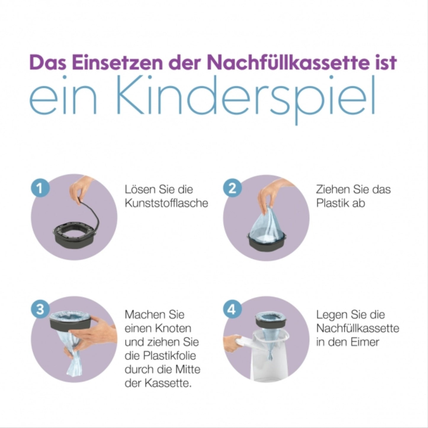LitterLocker by Litter Genie® XL Nachfüllkassette – Frische & Hygiene für Ihr Zuhause