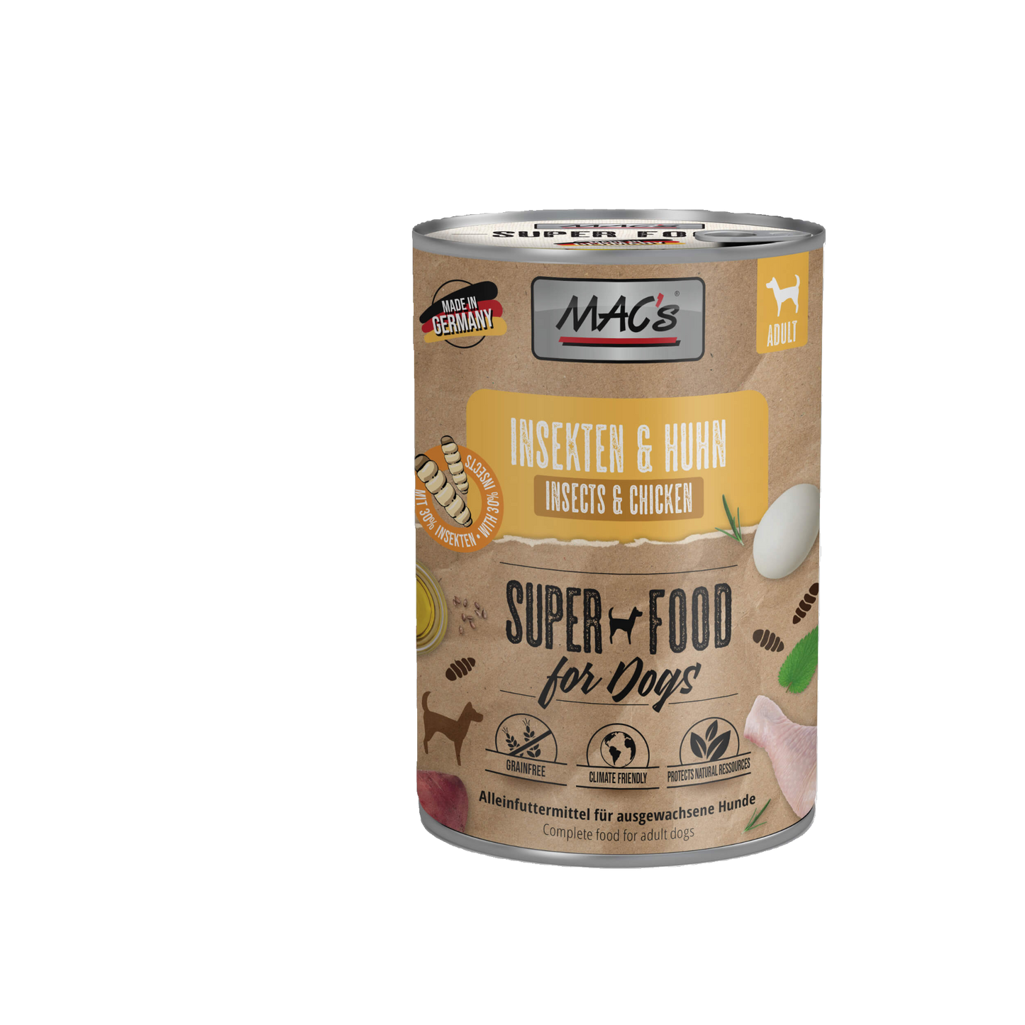MAC’s Dog Insekten & Huhn – Super Food für eine gesunde Ernährung