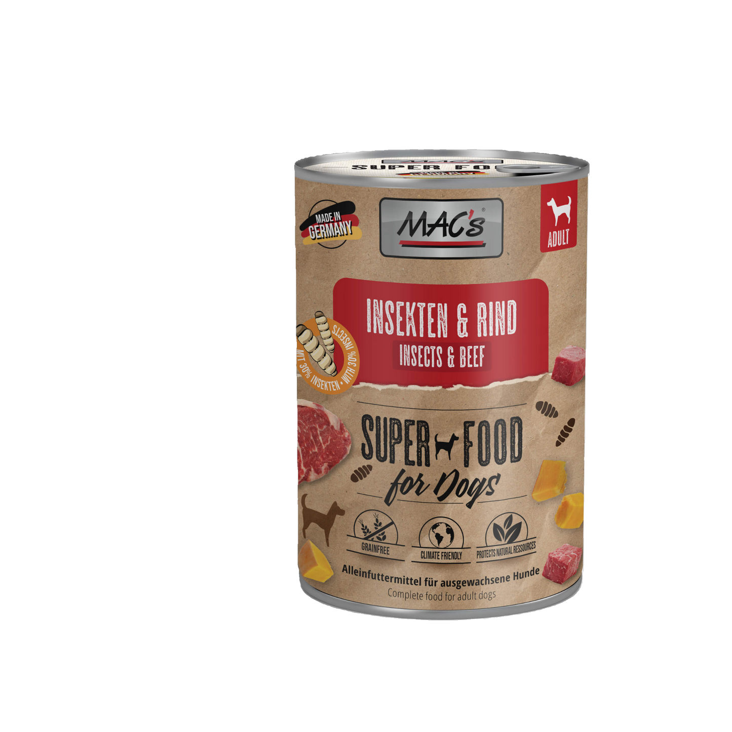 MAC’s Dog Insekten & Rind – Super Food für eine gesunde Ernährung