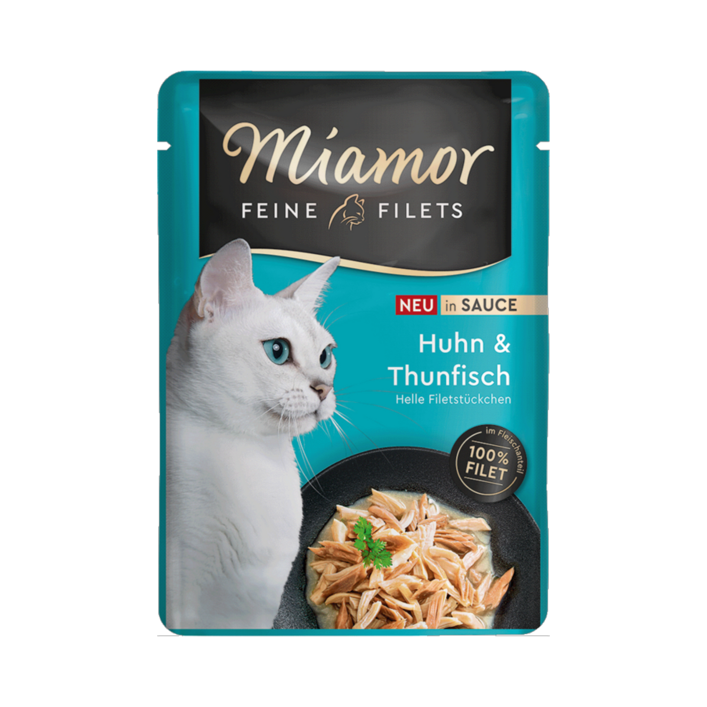 Miamor Feine Filets in Sauce - Huhn & Thunfisch 100g