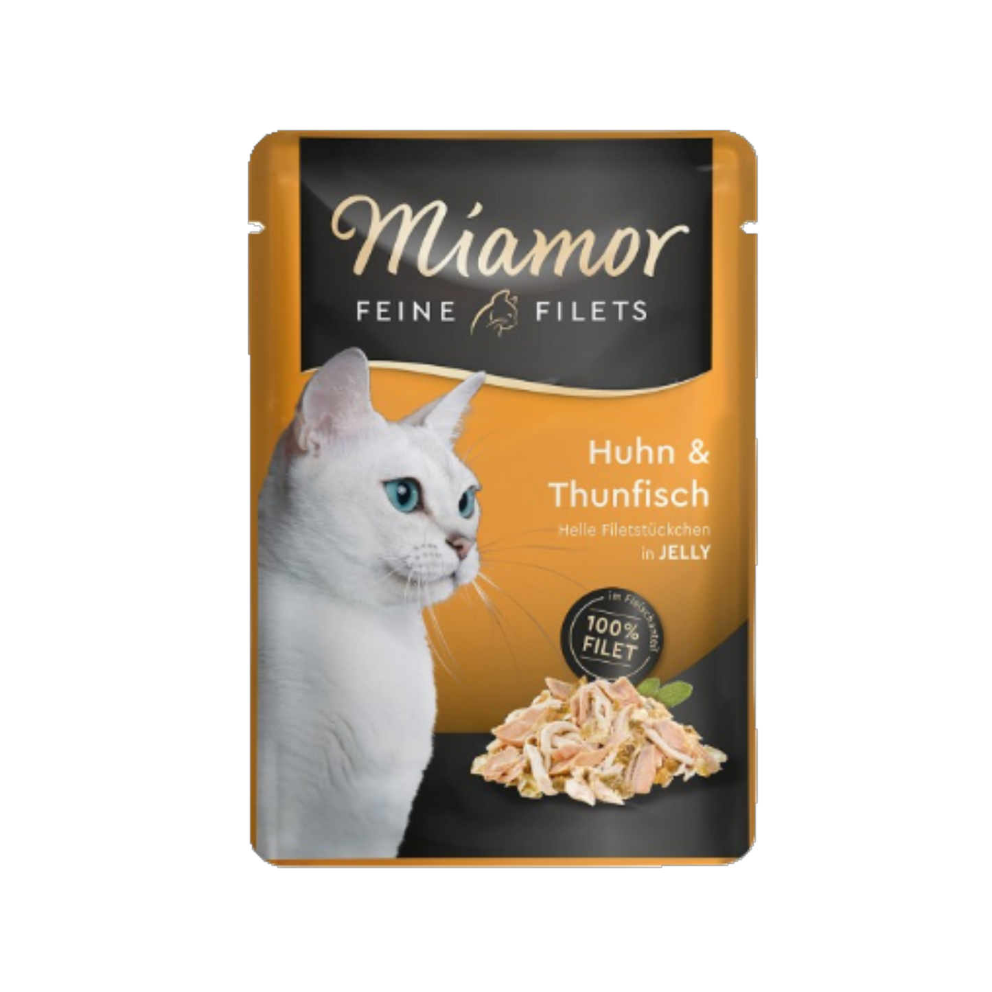 Miamor Feine Filets in Jelly - Huhn & Thunfisch 100g