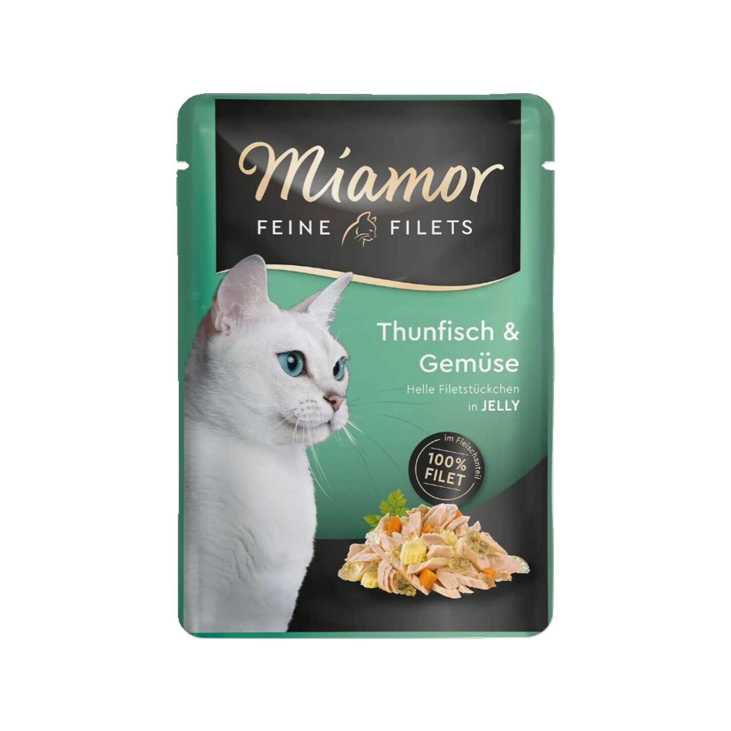 Miamor Feine Filets in Jelly - Thunfisch & Gemüse 100g
