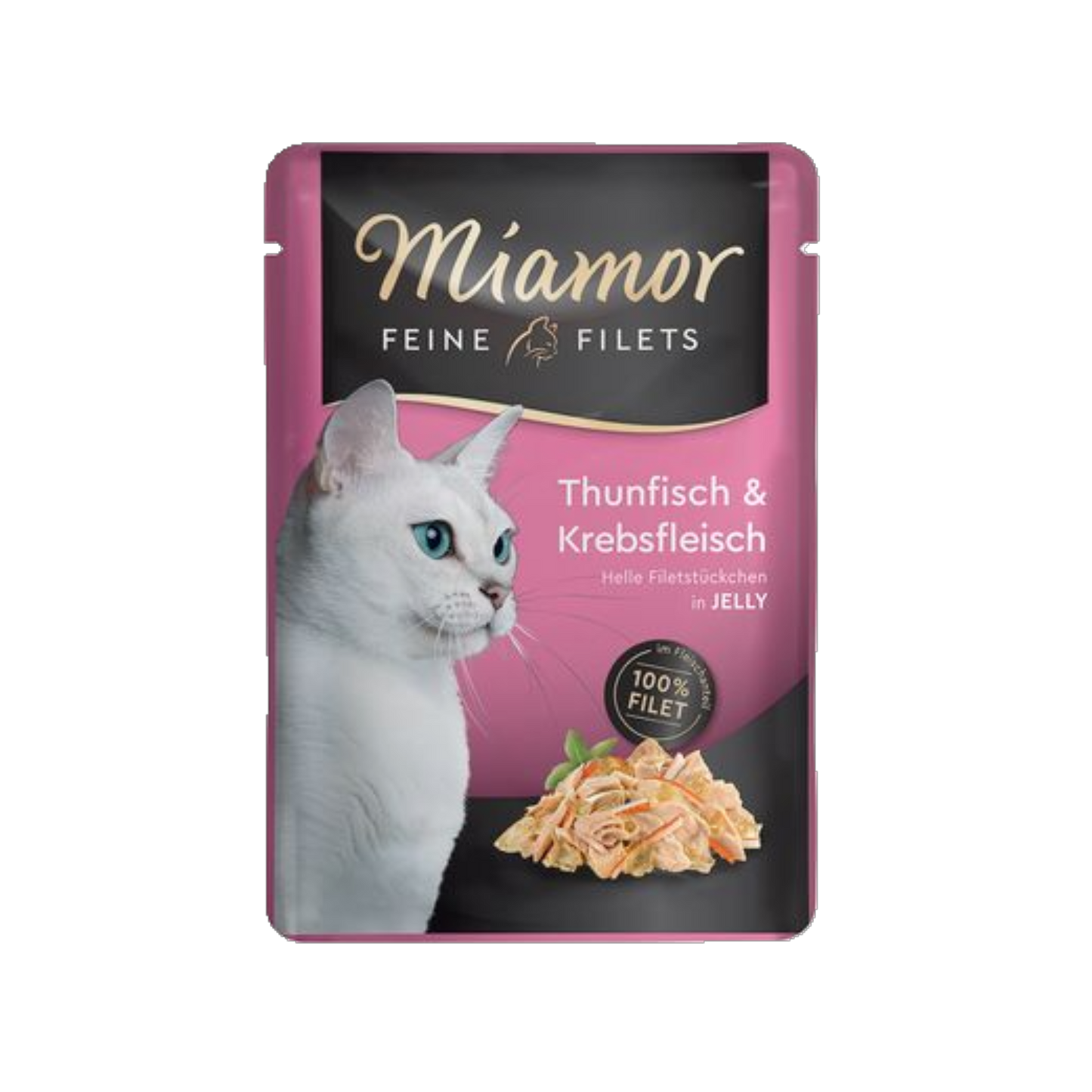 Miamor Feine Filets in Jelly - Thunfisch & Krebs 100g