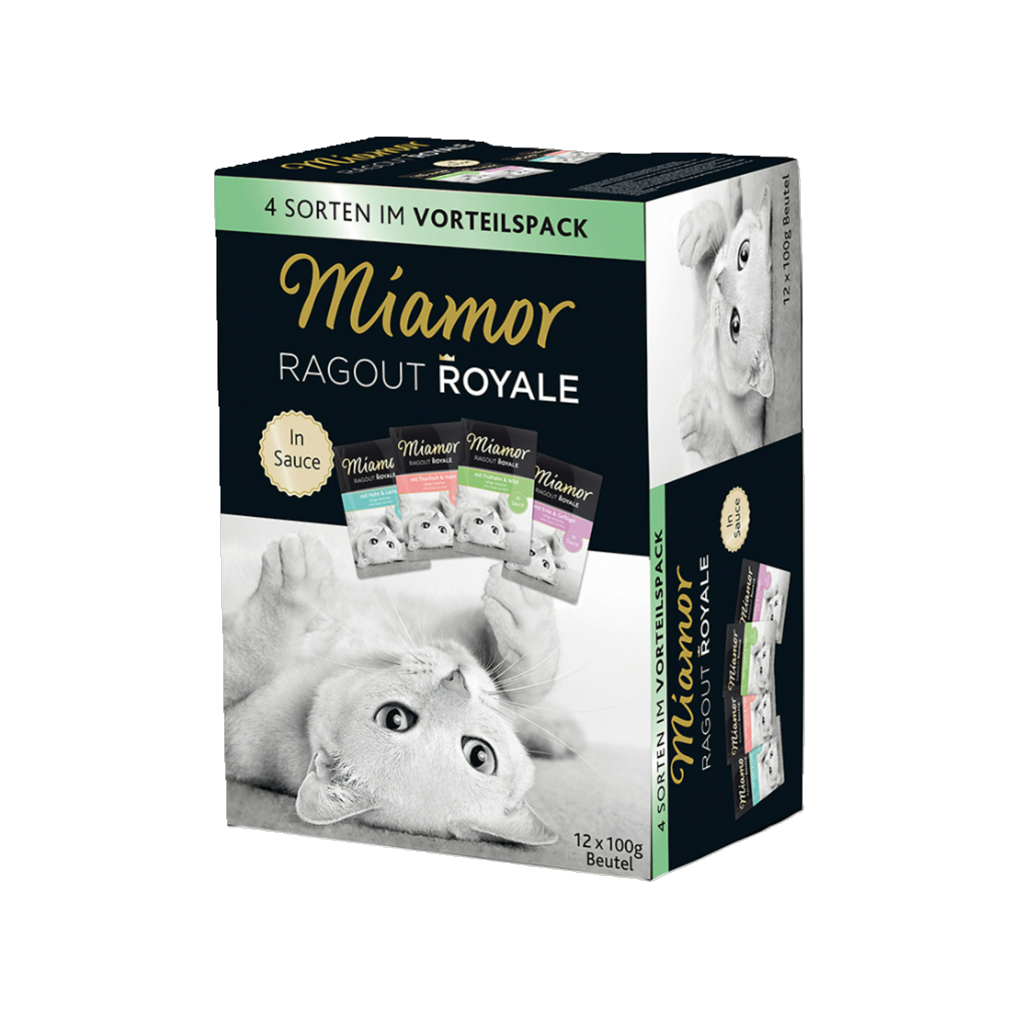 Miamor Ragout Royale in Sauce – Multibox Adult (12 x 100g)