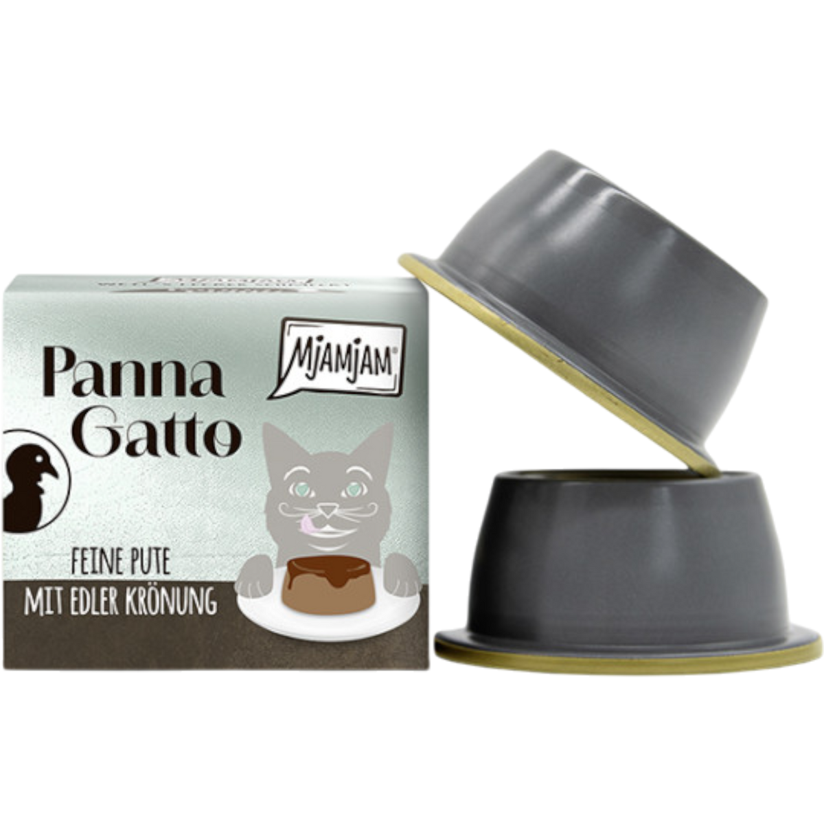 MjAMjAM Cat - Panna Gatto feine Pute mit edler Krönung
