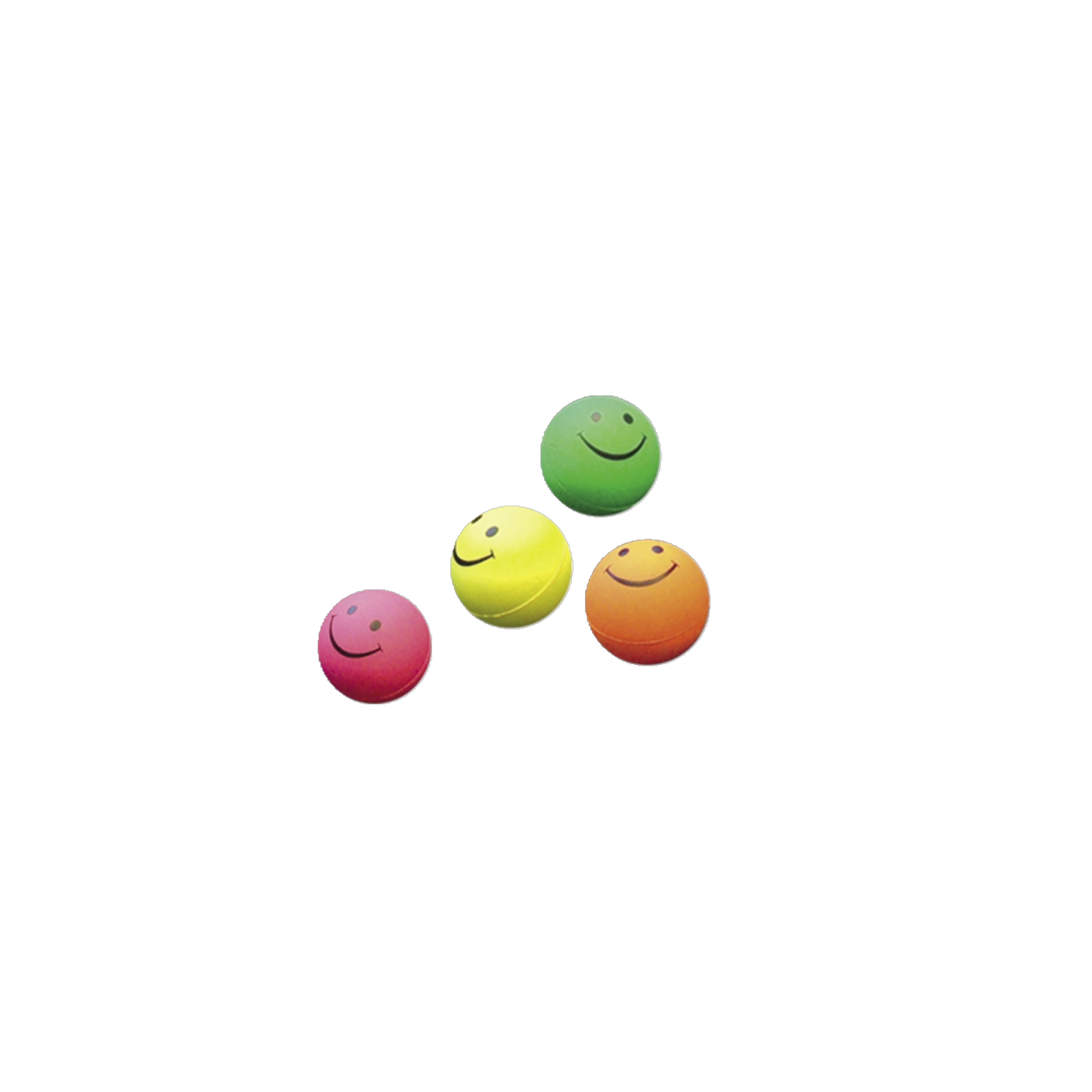 Moosgummi Smiley Bälle – Fröhlicher Spielspaß für deinen Hund