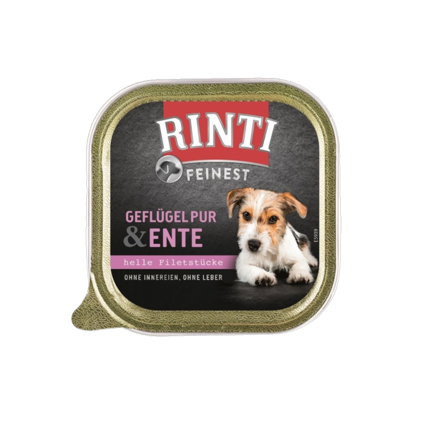 RINTI Feinest Schale – Geflügel Pur & Ente 150g