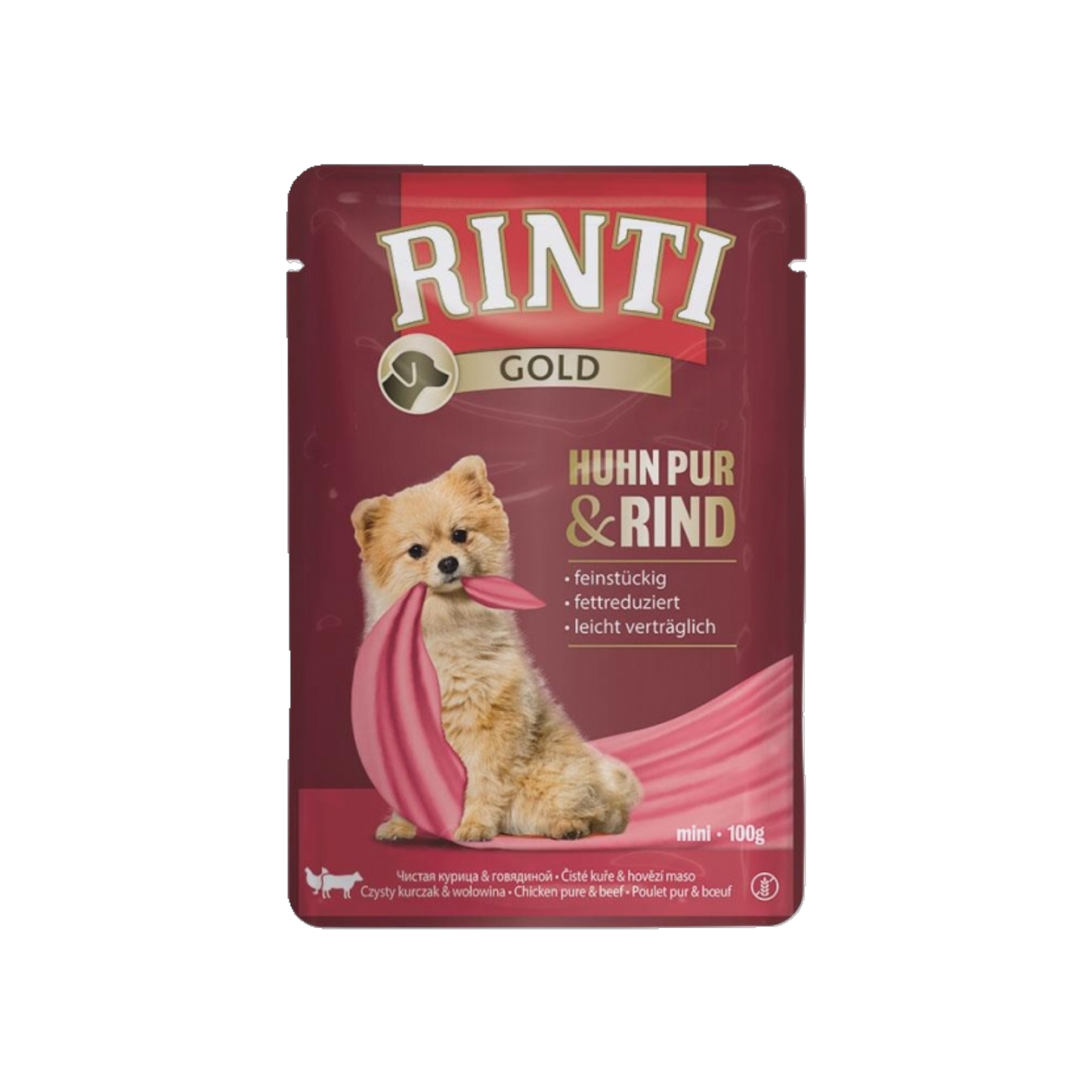 RINTI PB Gold – Huhn Pur & Rind 100g