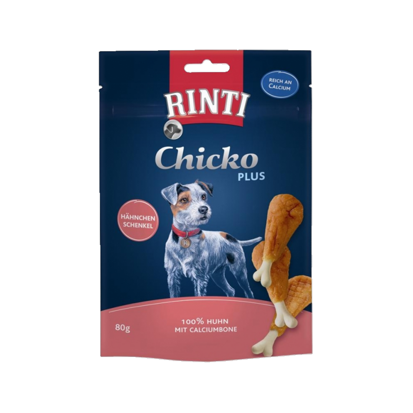 De Hun’nenhoff | Rinti Chicko Plus Hähnchenschenkel – Der calciumreiche Snack mit Biss