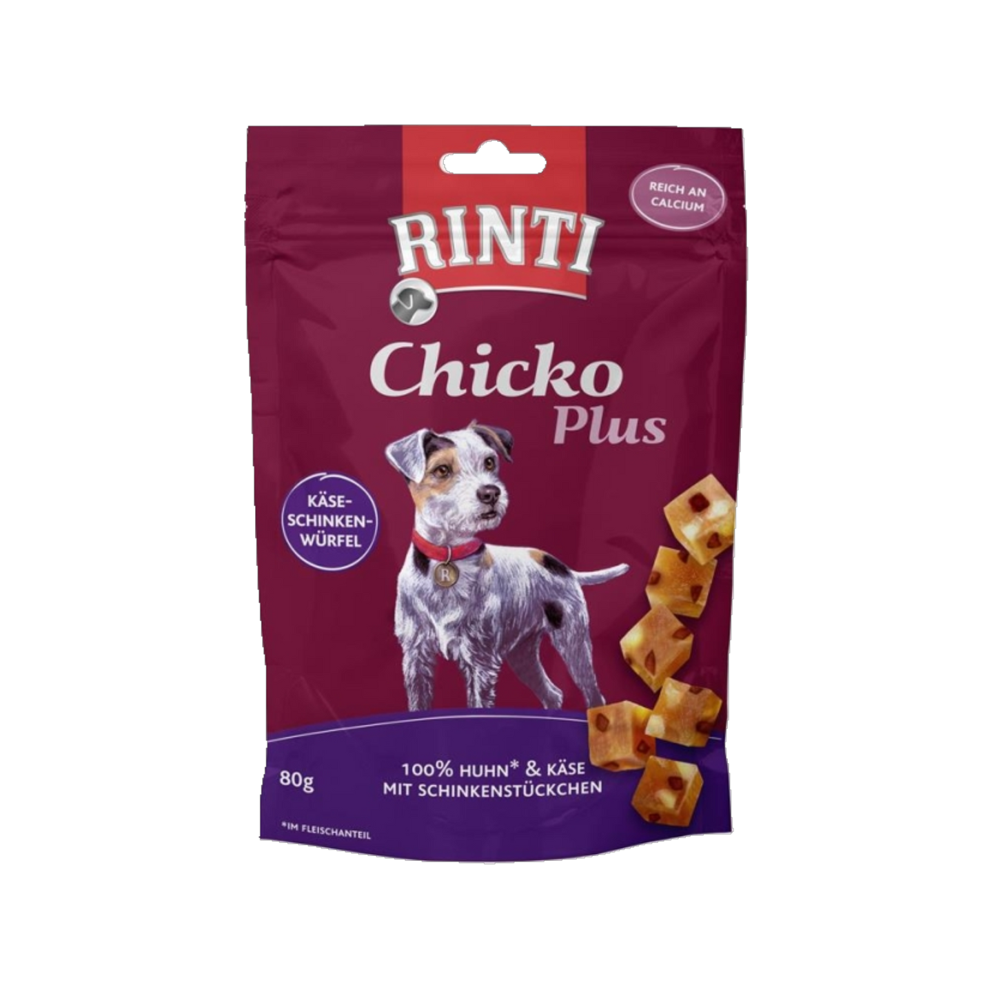 De Hun’nenhoff | Rinti Chicko Plus Käse-Schinken – 80 g