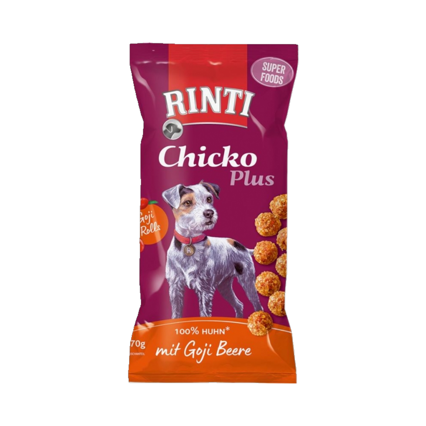 De Hun’nenhoff | Rinti Chicko Plus Superfoods Goji Rolls 70g