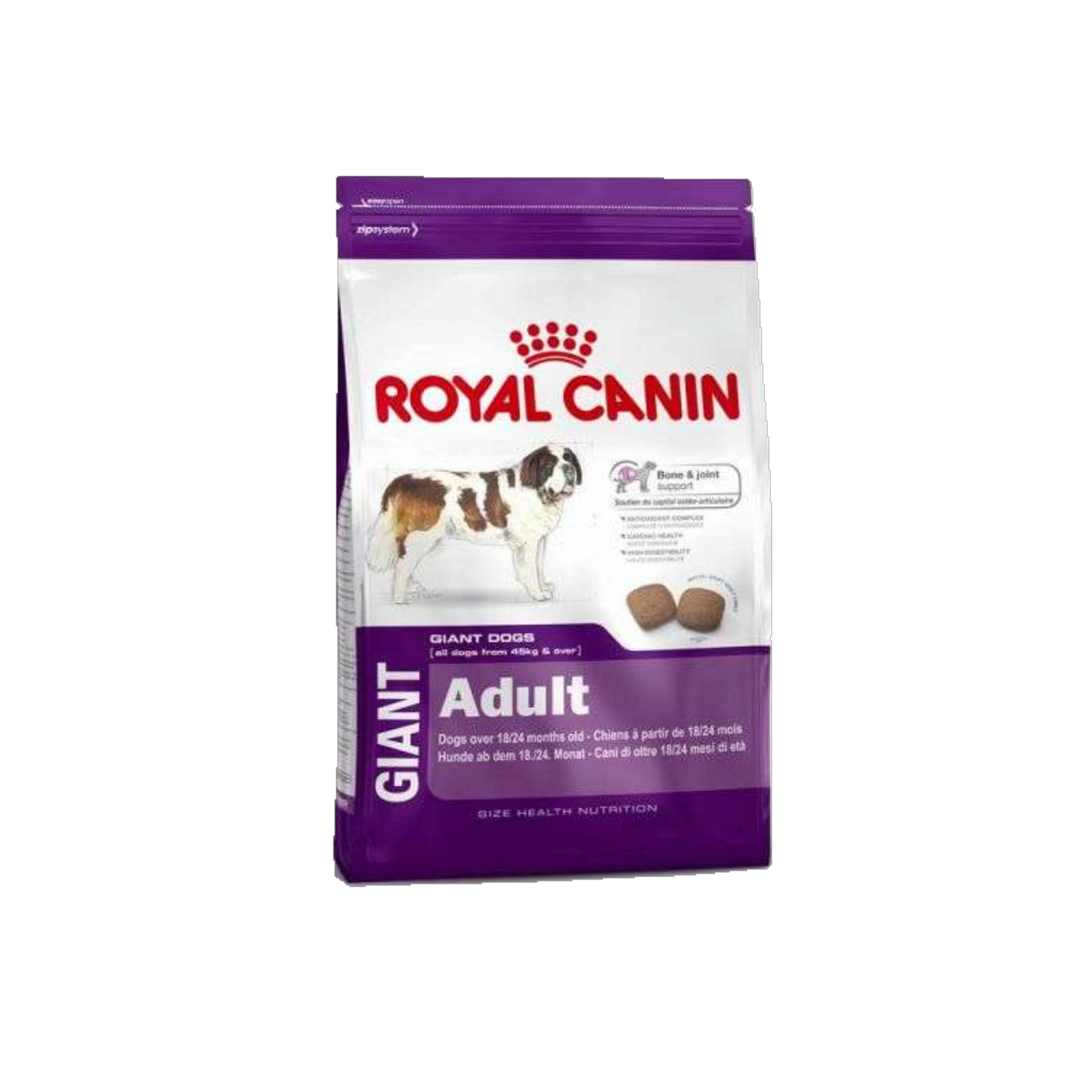 Royal Canin Giant Adult 28 - Für ausgewachsene Hunde von Riesenrassen (über 45 kg)