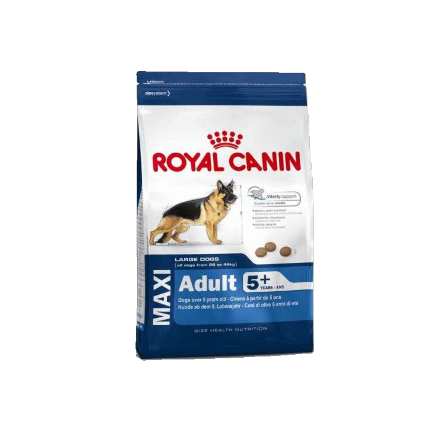 Royal Canin Size Health Nutrition Maxi Adult 5+ - Premium-Trockenfutter für große Hunde (26–45 kg) ab dem 5. Lebensjahr