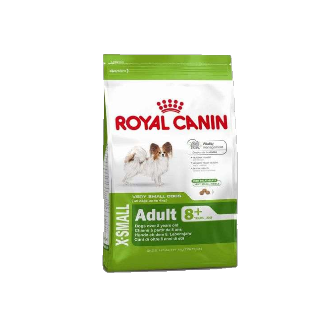 Royal Canin X-Small Adult 8+ – maßgeschneiderte Ernährung für sehr kleine Hunde ab dem 8. Lebensjahr