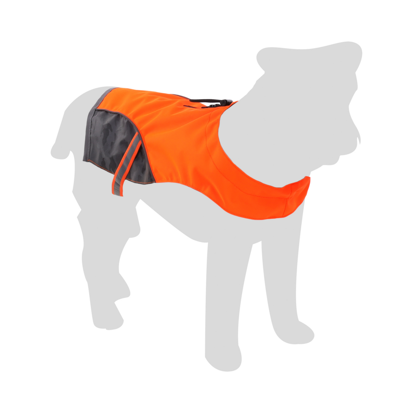 Sicherheitsweste Fizz – Orange & Grau