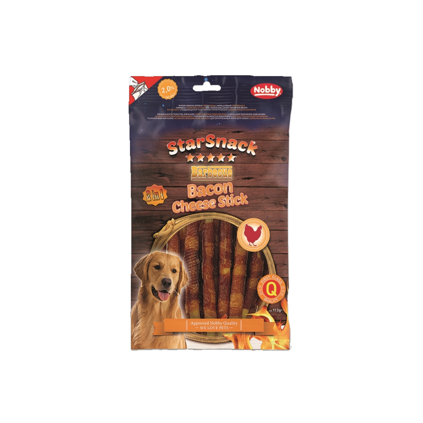 StarSnack BBQ Cheese Stick – Käse trifft Hähnchen in unwiderstehlicher Kombination