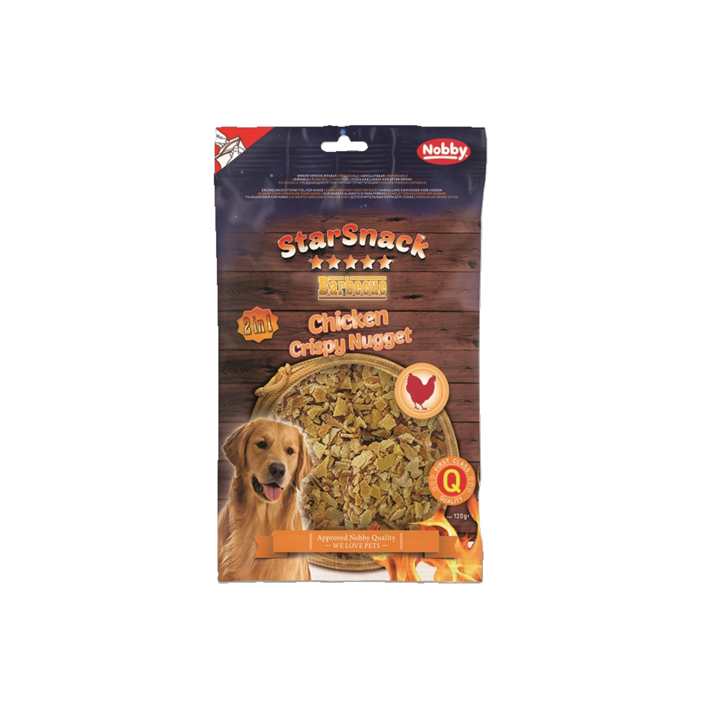 StarSnack BBQ Chicken Crispy Nugget – Knuspriger Kauspaß mit Hähnchenpower