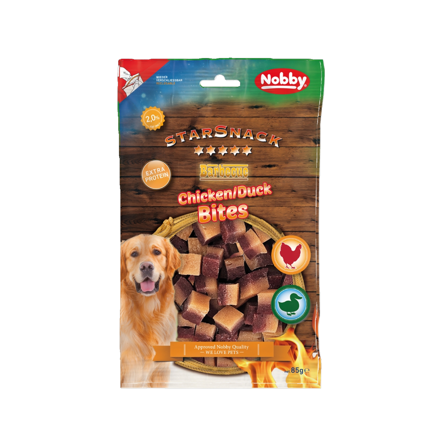 StarSnack BBQ Chicken Duck Bites – Zwei Sorten Fleisch, doppelt lecker