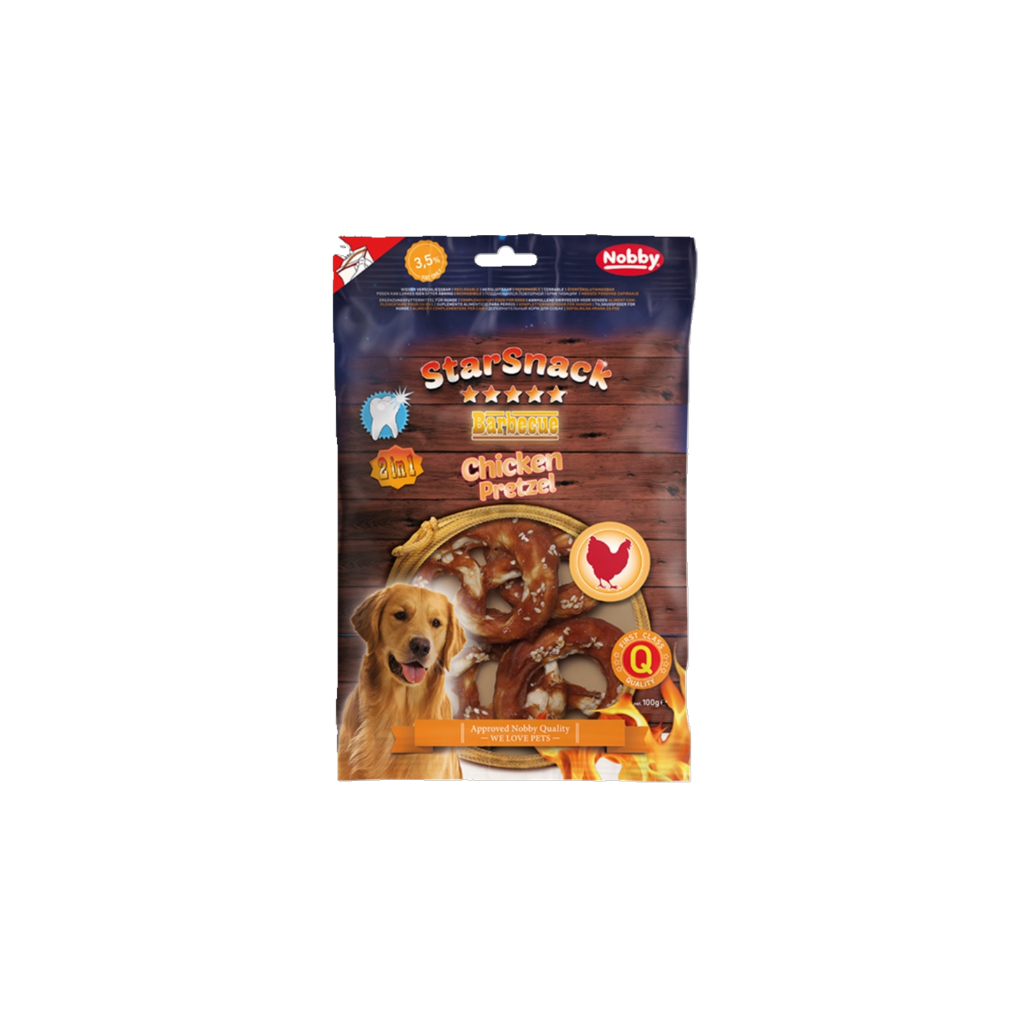 StarSnack BBQ Chicken Pretzel – Kauspaß in Brezelform für Genießer auf vier Pfoten