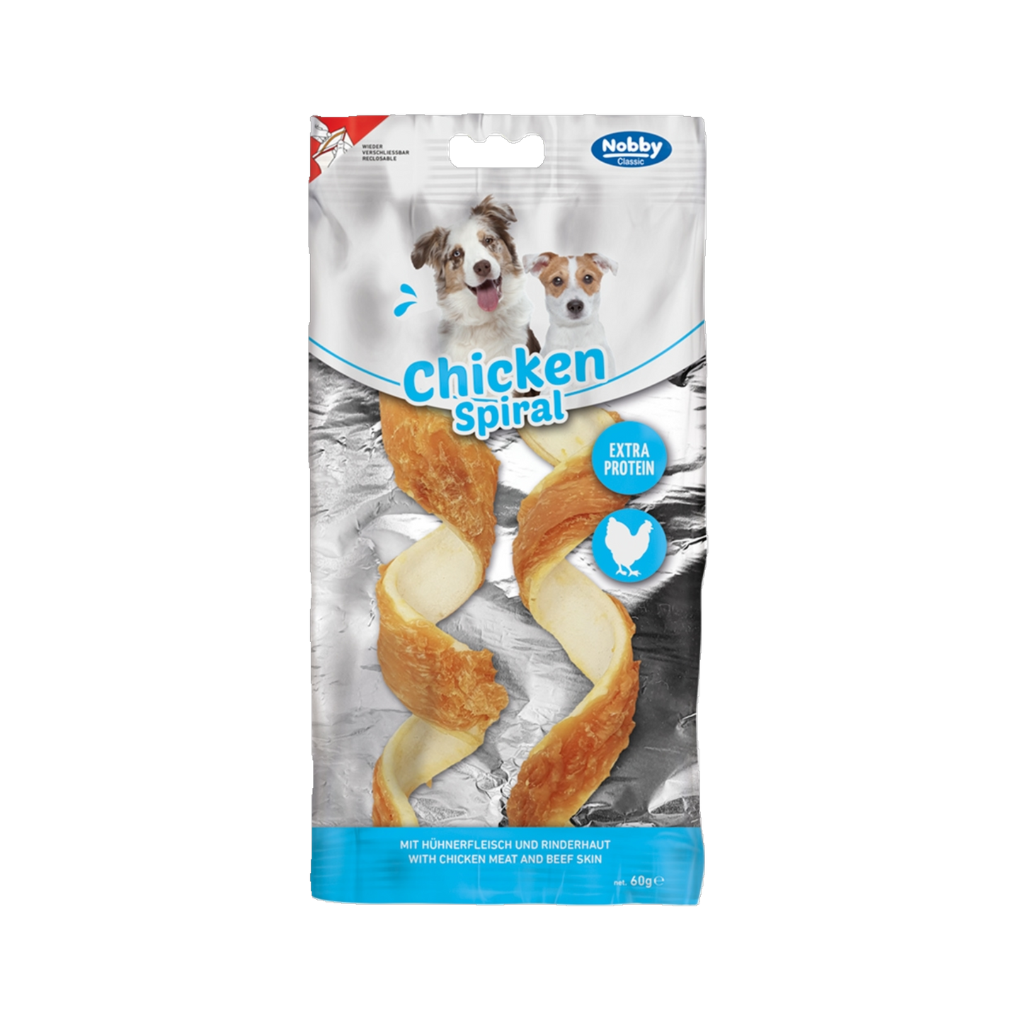StarSnack CLASSIC Barbecue Chicken Spiral – Kauspaß mit Dreh und Geschmack
