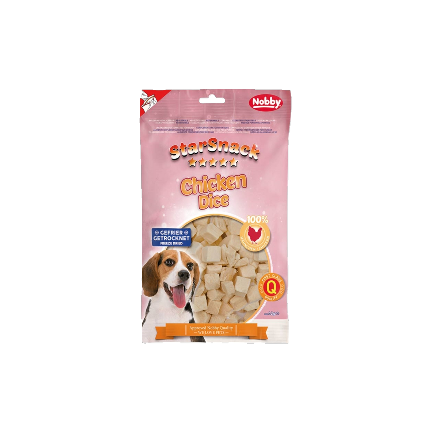 StarSnack Chicken Dice – 100 % Hähnchen, 100 % Genuss