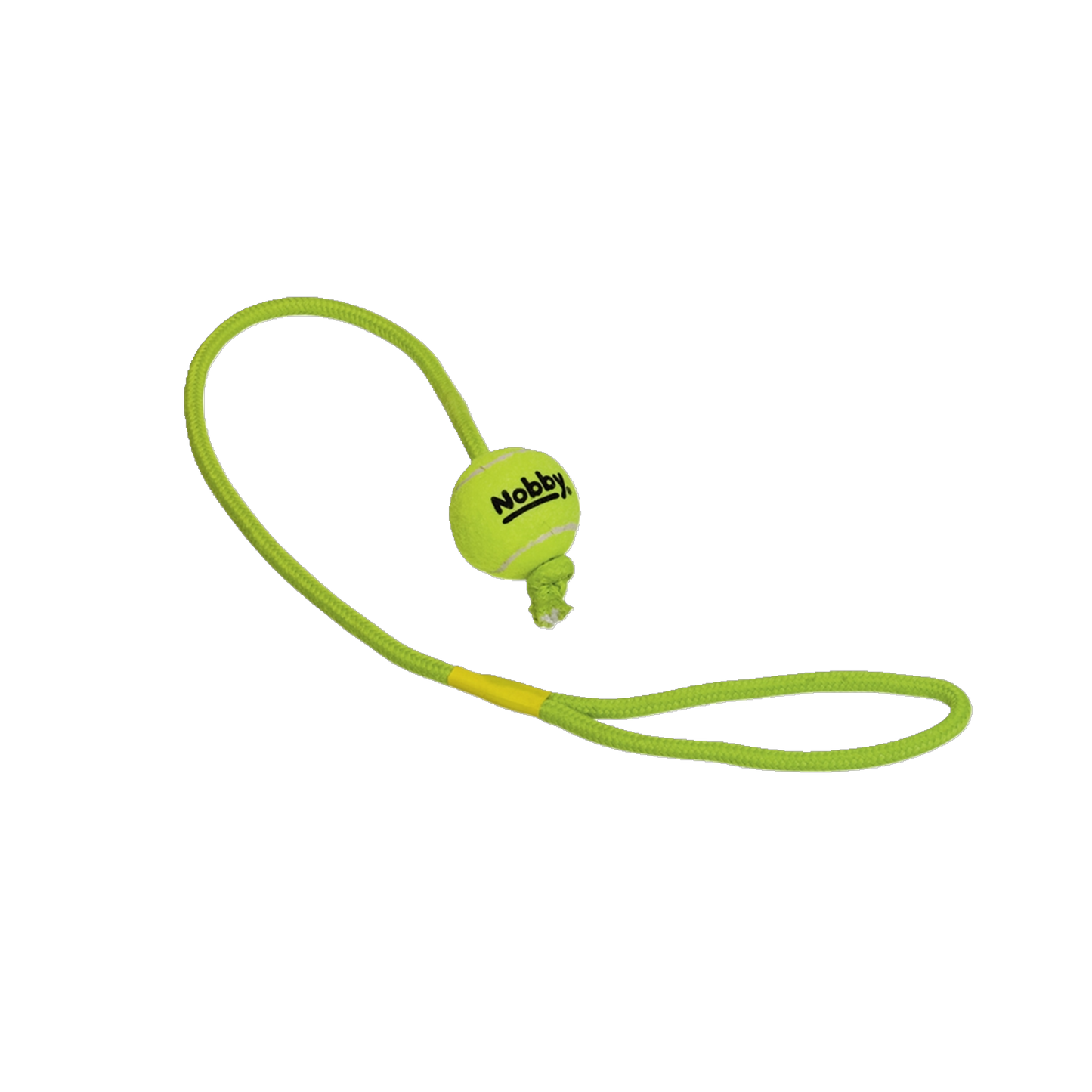 Tennisball mit Wurfschlaufe – Apportierspaß mit extra Reichweite