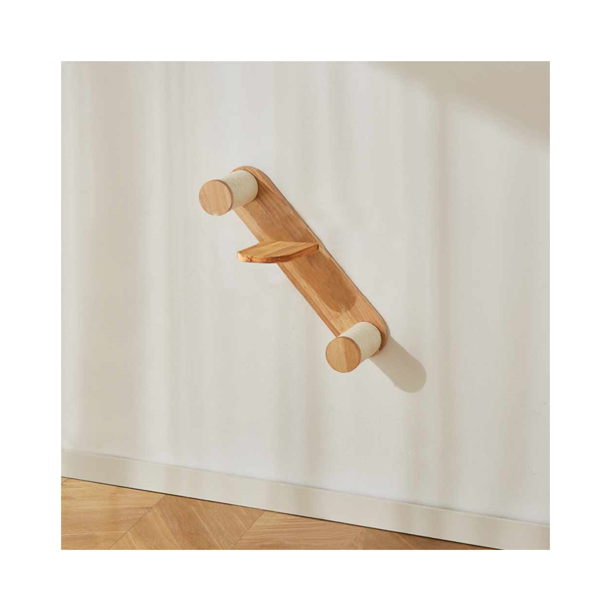 Treppe Tri – stilvolle Aufstiegshilfe für Ihre Wandkratzbaum-Landschaf –  Dein Fellnasen Shop
