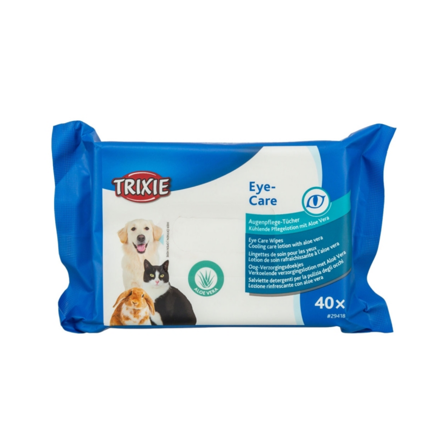 Trixie Augenpflege-Tücher für Hunde & Katzen