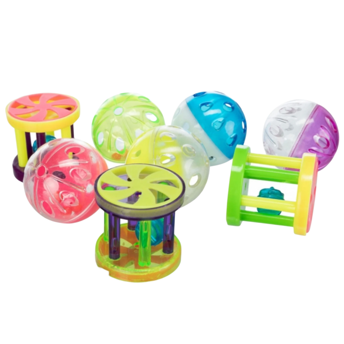 Trixie Ball oder Rolle aus Kunststoff – leichter Actionstarter mit Schelle