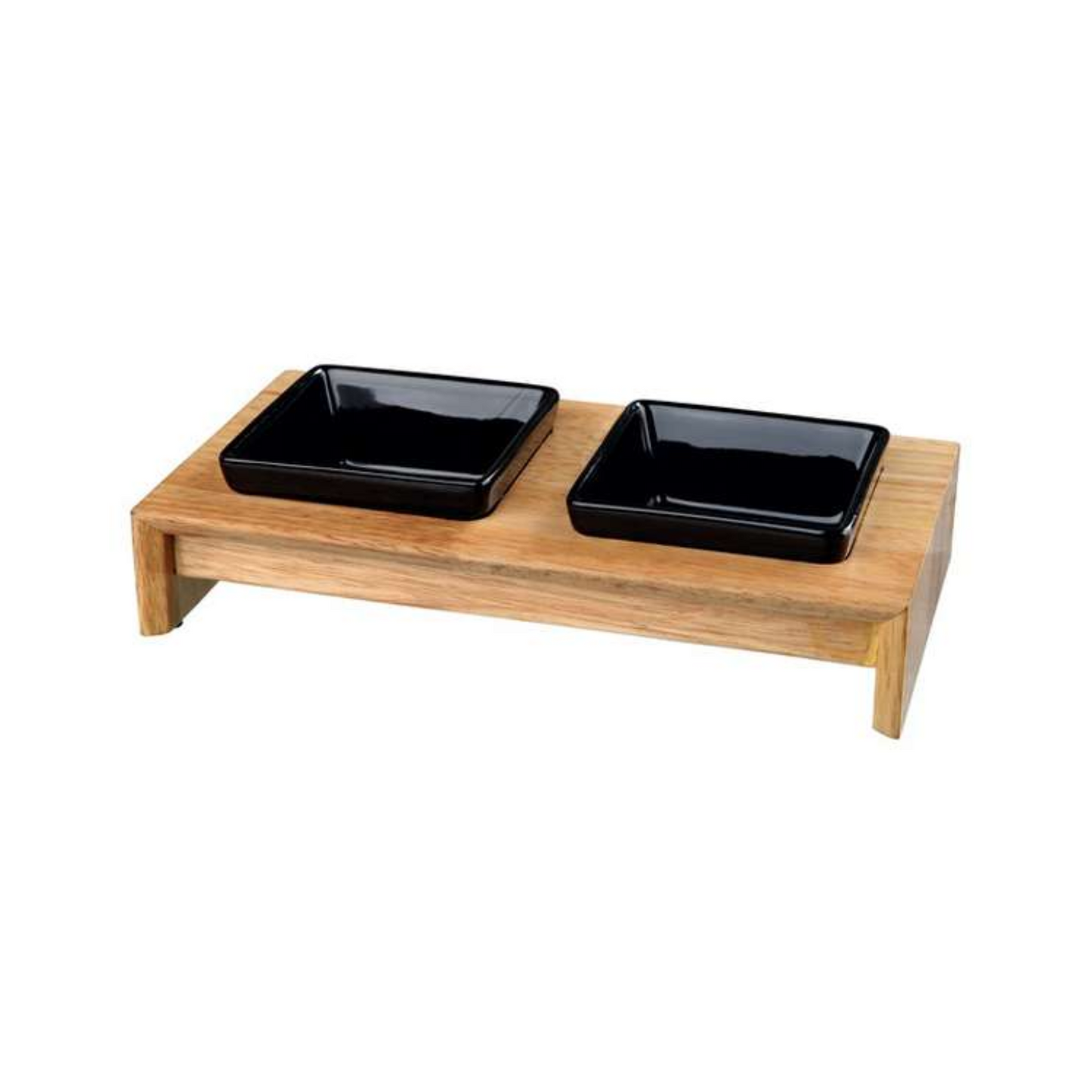 Trixie Napf-Set Keramik/Holz – Eleganz und Funktionalität für Ihr Haustier