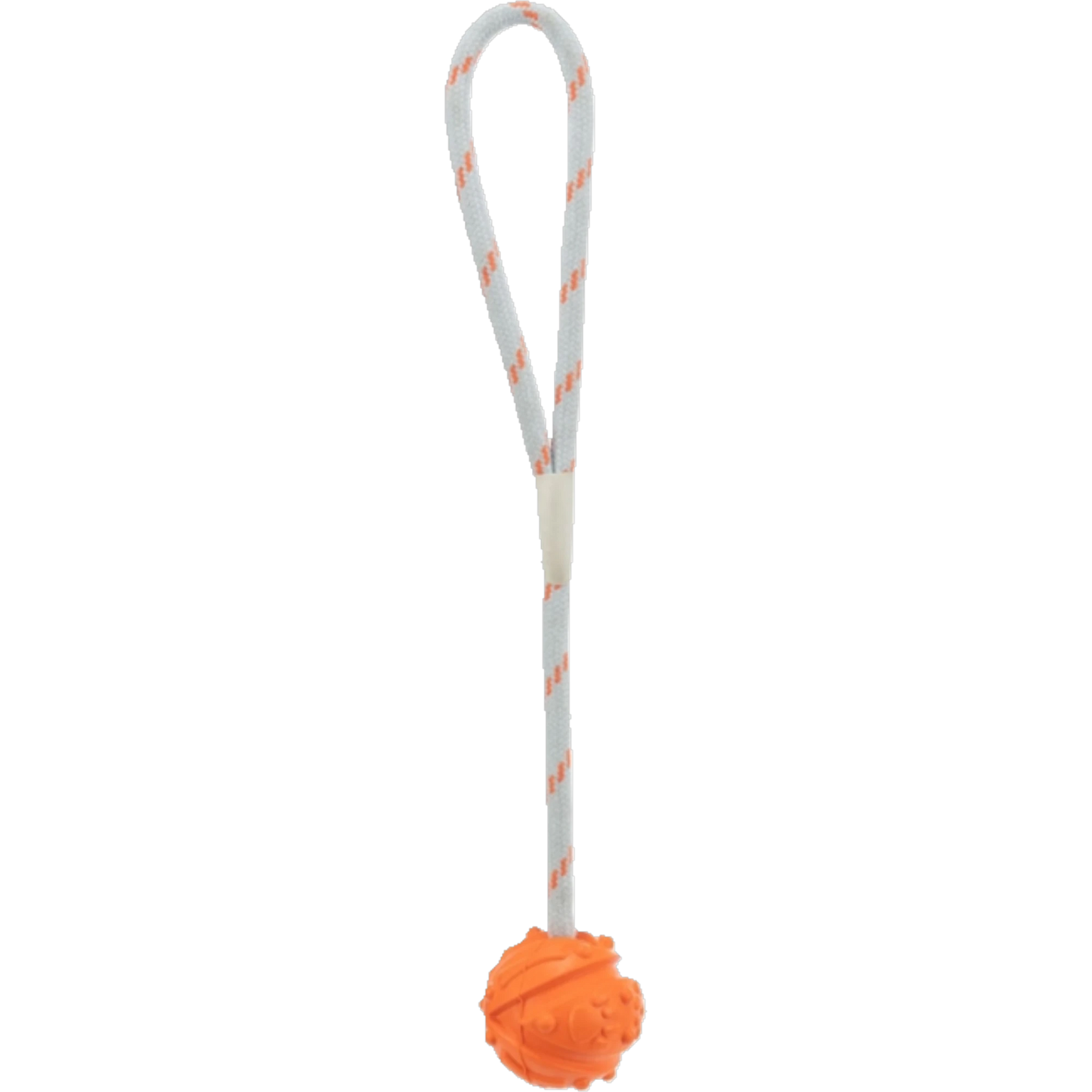 Trixie Naturgummiball am Band – Für schwungvollen Spielspaß am Land und im Wasser