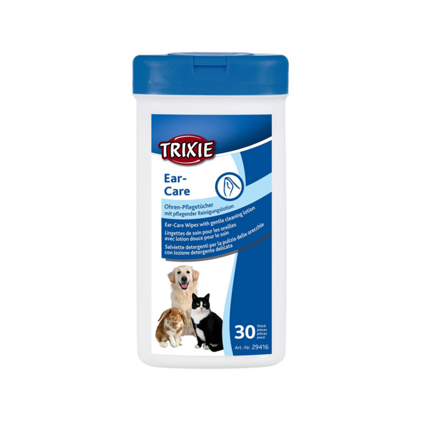 Trixie Ohrenpflege-Tücher, 30 Stück
