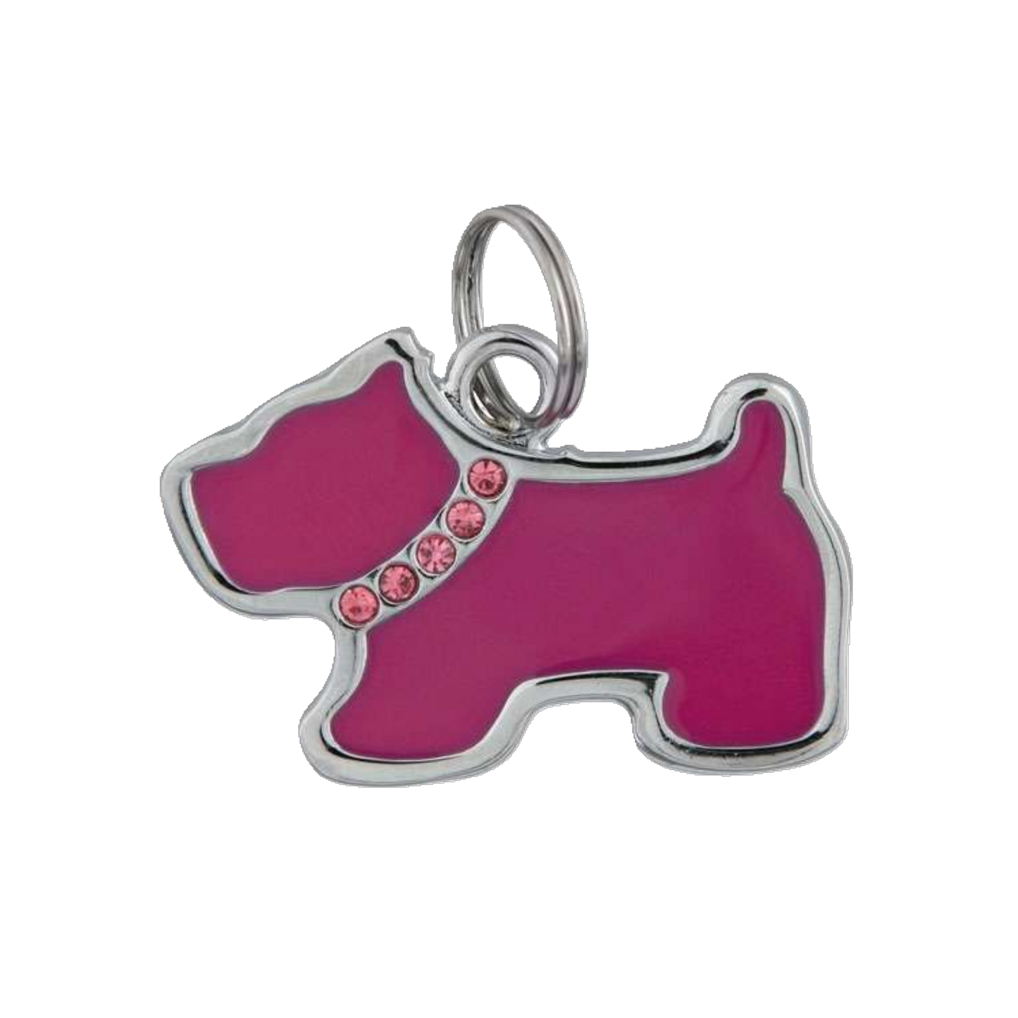 Trixie Schmuck-Adressanhänger Hund mit Strass – Stilvoll & funktional zugleich