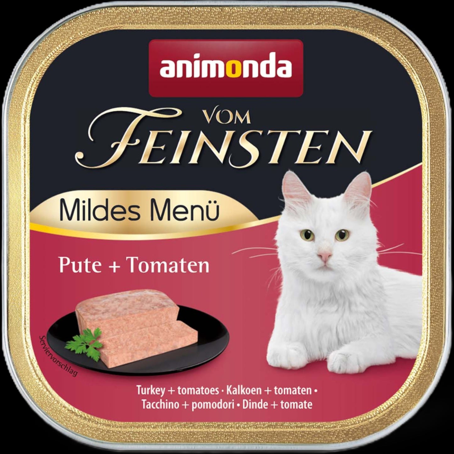 Vom Feinsten Adult Mildes Menü – Pute + Tomaten Sanfter Genuss, klar fokussiert auf Verträglichkeit und Qualität.