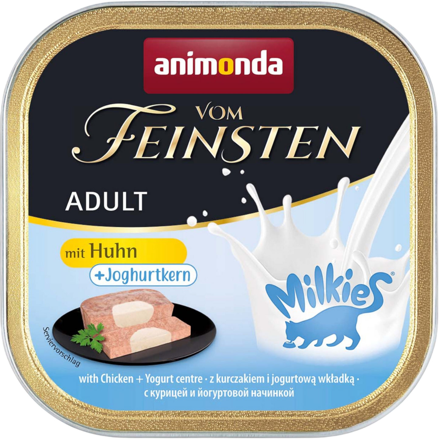 Vom Feinsten Adult Pastete mit Huhn + Joghurtkern Ein Genusskonzept, das echte Differenzierung schafft.