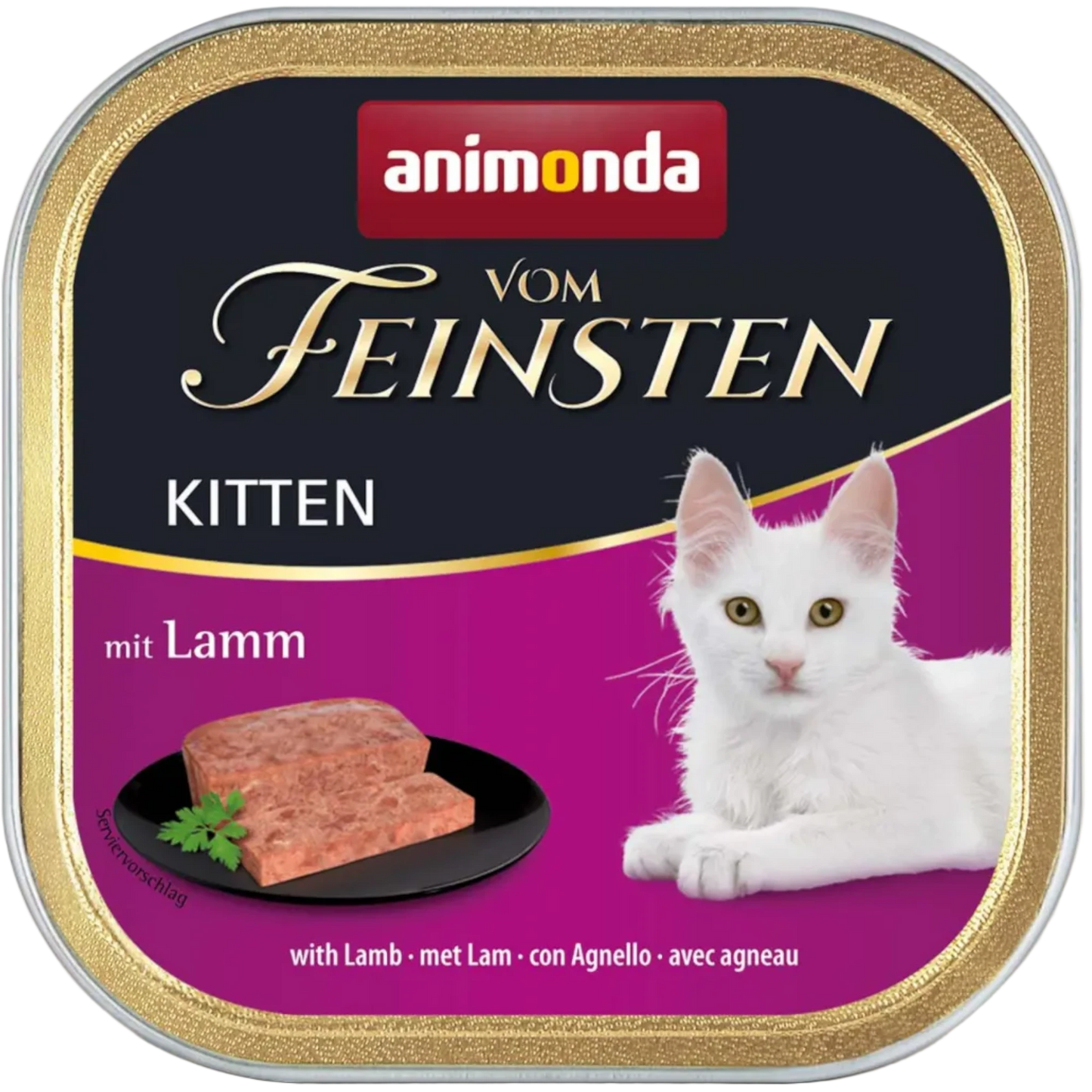 Vom Feinsten Kitten mit Lamm Wachstumsorientierte Premium-Ernährung