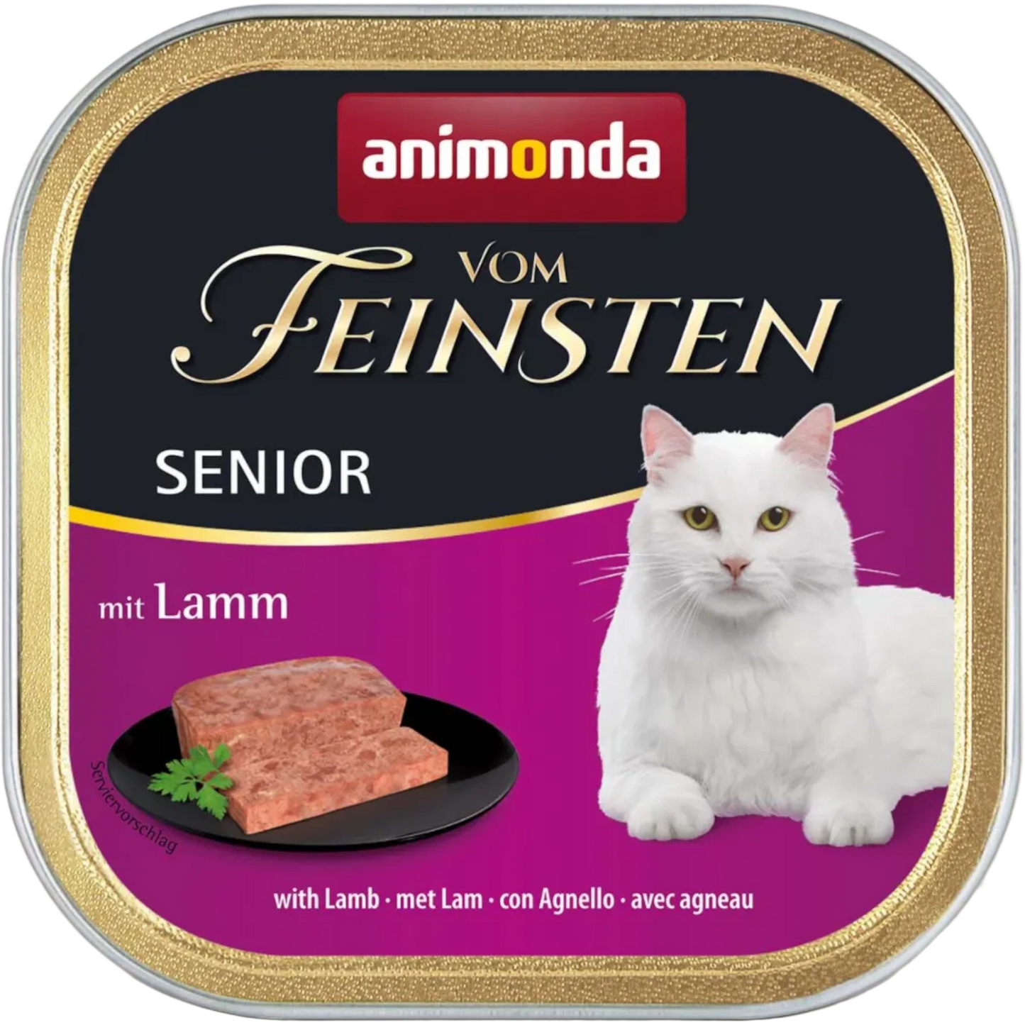 Vom Feinsten Senior mit Lamm Gezielte Premium-Ernährung für reife Katzen