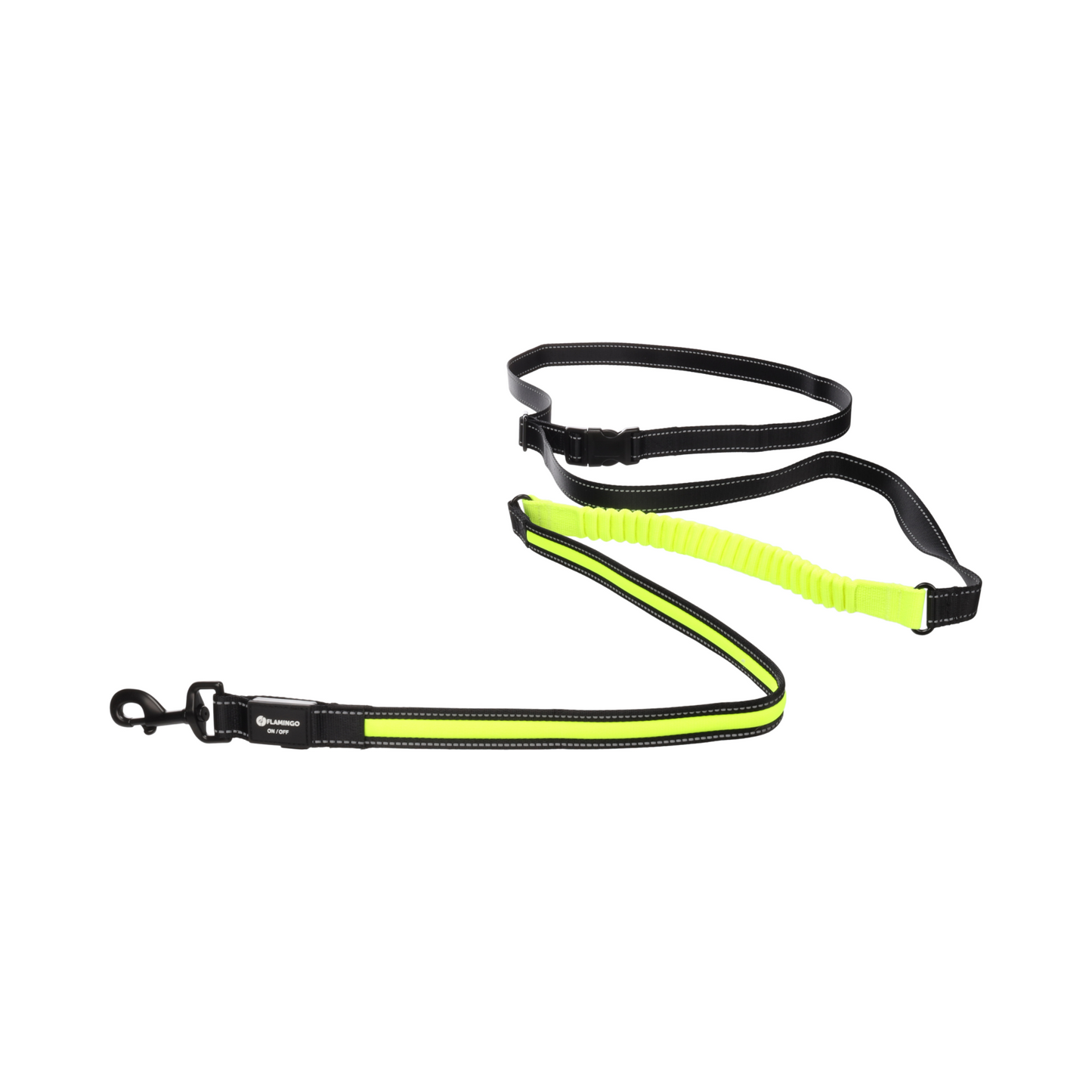 Wiederaufladbare LED Joggingleine Flitzy – Sichtbarkeit & Sicherheit beim Gassi gehen