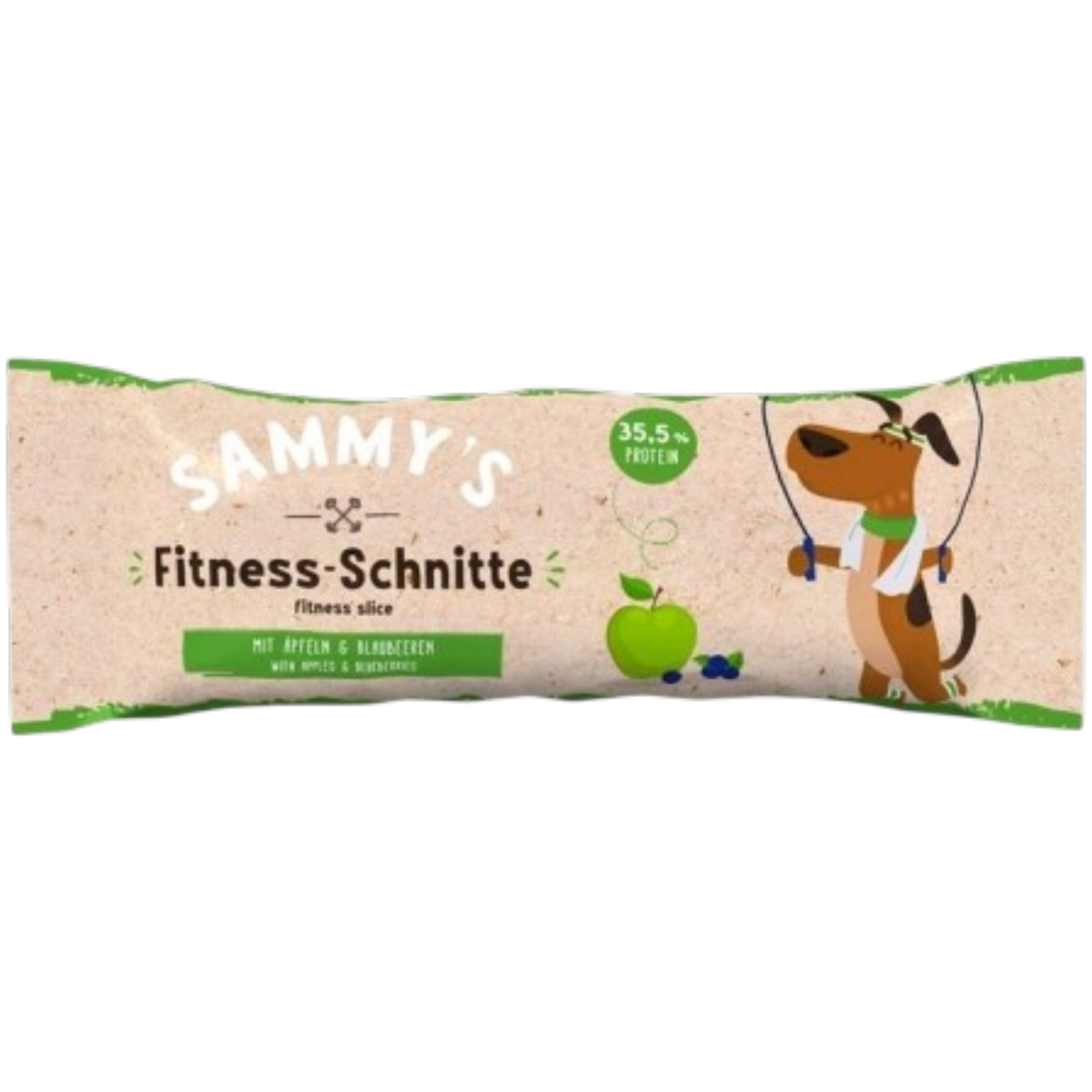bosch – Sammy’s Fitness-Schnitte mit Äpfeln & Blaubeeren